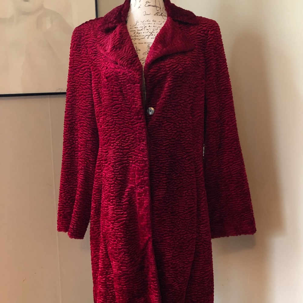 Central Falls chenille coat
